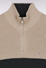 Load image into Gallery viewer, Eden Park Grey Beige Zip Knit H25MAIPU0040 GRF11