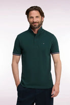 Eden Park Green Tipped Polo Shirt H26MAIPC0005 vef21