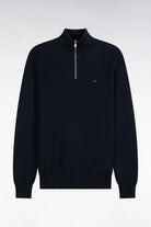 Eden Park Navy Zip Knit H26MAIPU0006 blf