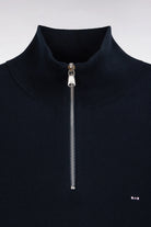 Eden Park Navy Zip Knit H26MAIPU0006 blf