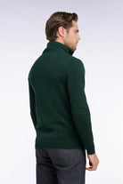 Eden Park Forest Green Zip Cotton Knit H26MAIPU0011 vef21
