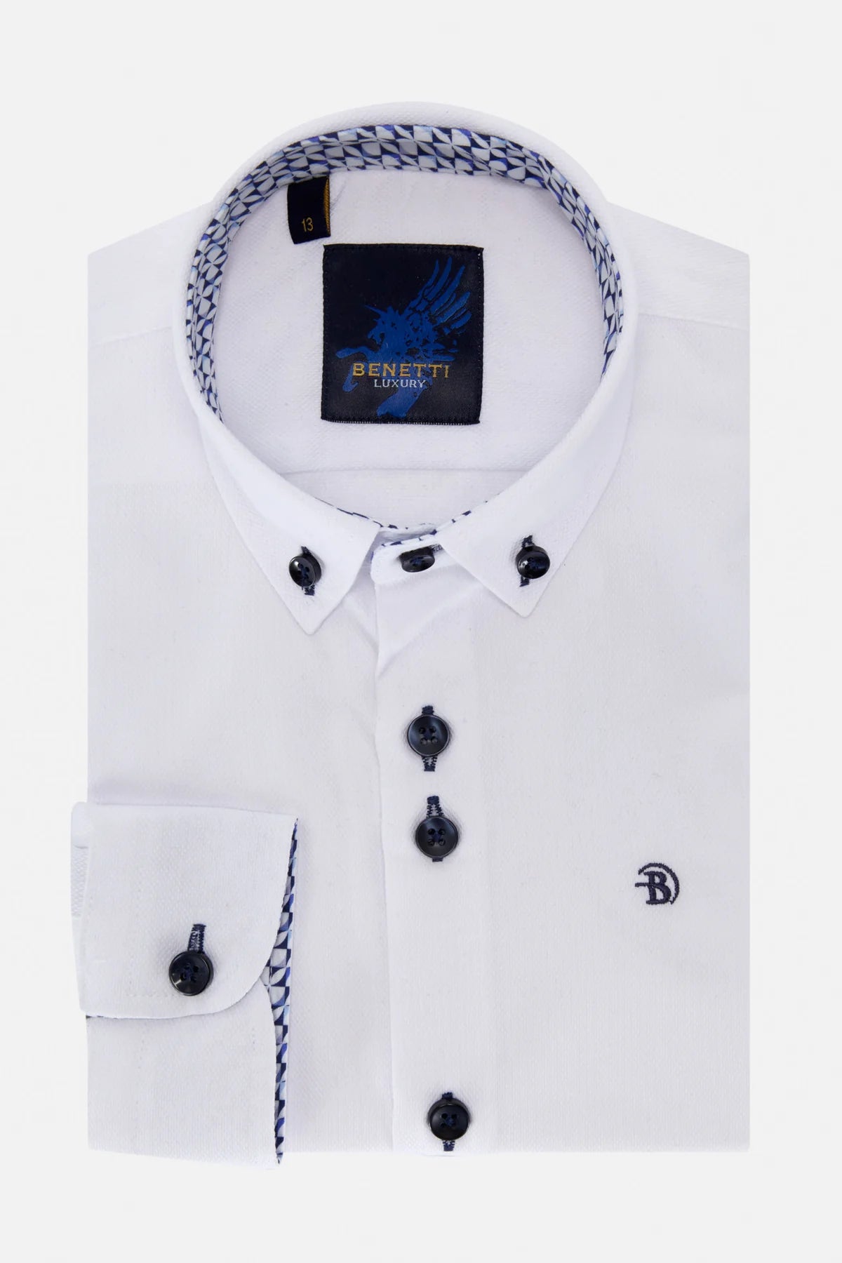 Benetti Hudson White Shirt