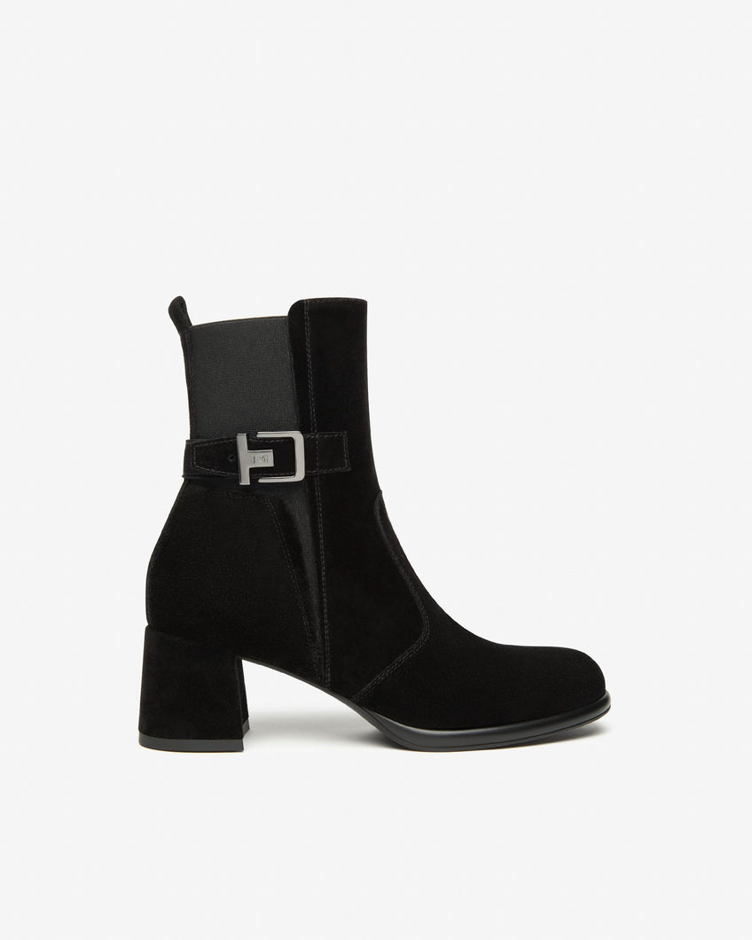 Nero Giardini Black Ankle Boots I514310D 100