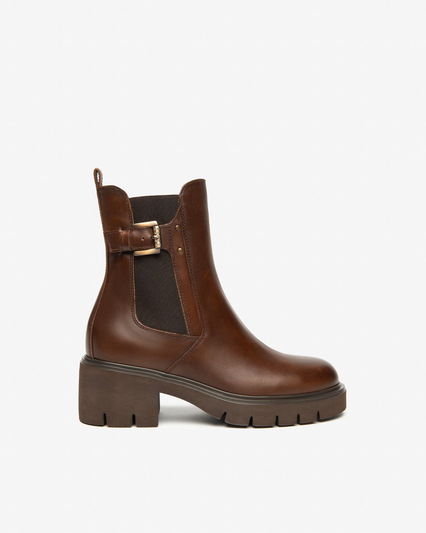 Nero Giardini Brown Chelsea Boots I51481 412