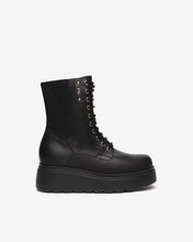 Load image into Gallery viewer, Nero Giardini Black Biker Boots I514900D 100