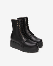 Load image into Gallery viewer, Nero Giardini Black Biker Boots I514900D 100