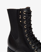 Nero Giardini Black Biker Boots I514900D 100