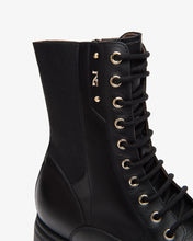 Load image into Gallery viewer, Nero Giardini Black Biker Boots I514900D 100