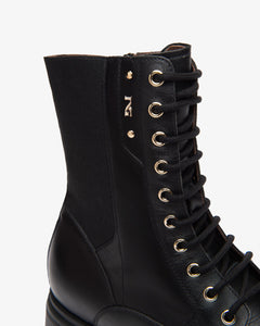 Nero Giardini Black Biker Boots I514900D 100