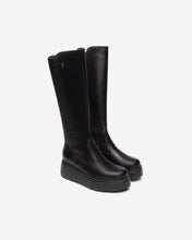 Load image into Gallery viewer, Nero Giardini Black Knee High Boots I514902D 100