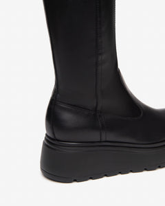 Nero Giardini Black Knee High Boots I514902D 100