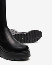 Load image into Gallery viewer, Nero Giardini Black Knee High Boots I514902D 100