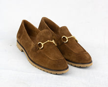 Load image into Gallery viewer, Super Soft Paul Green 1027 Brown Suede 
