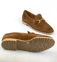 Load image into Gallery viewer, Super Soft Paul Green 1027 Brown Suede 