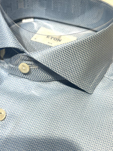 Eton Slim Fit Blue Shirt 100013146 23