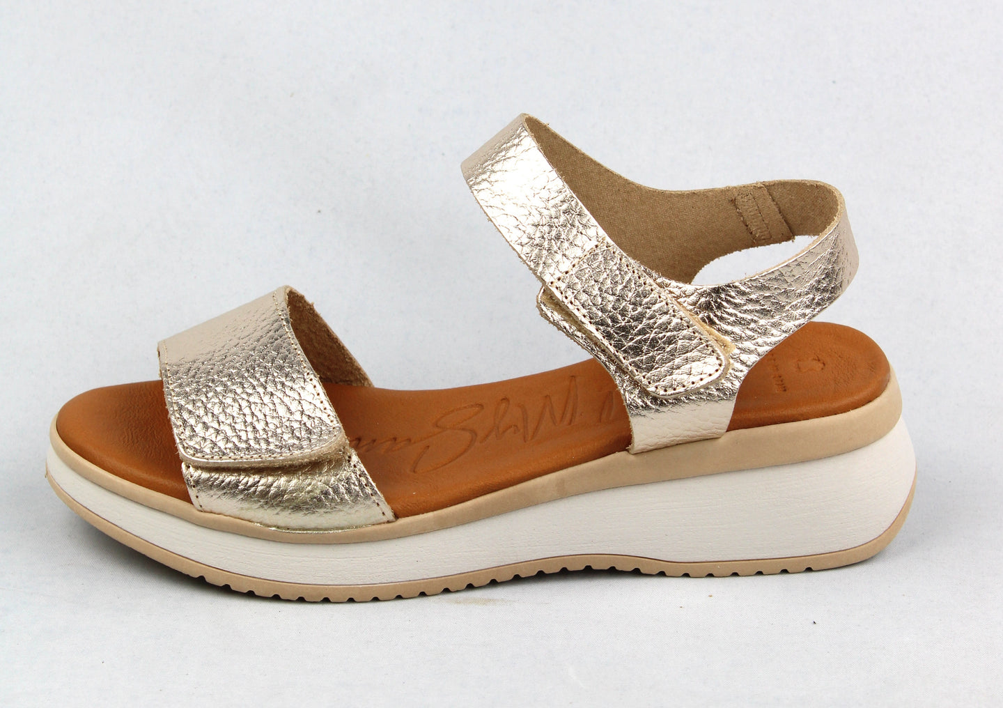 Oh My Sandals 5660 Gold Champagne