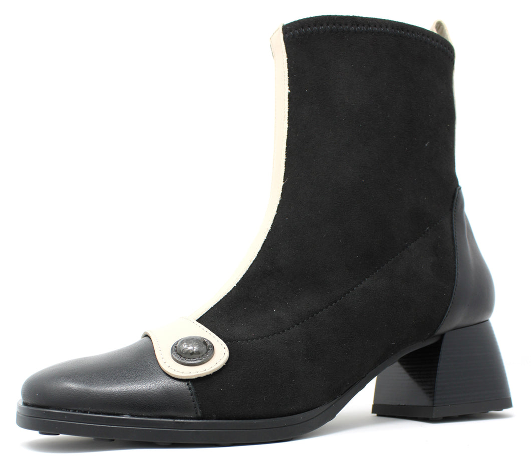 Hispanitas Black White Boots BH1254219