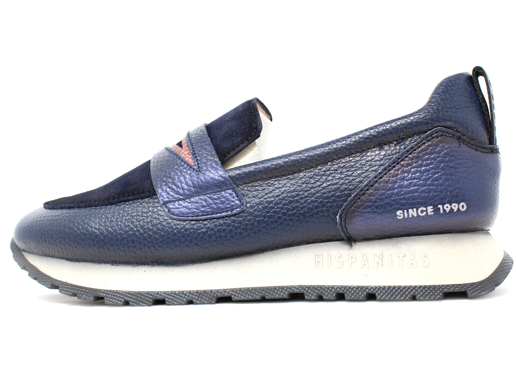Hispanitas Navy Slip On Shoe H1254387