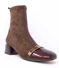 Load image into Gallery viewer, Hispanitas Brown Burgundy Ankle Boots BH1265016 Bordo