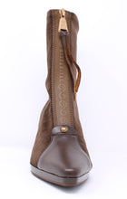 Load image into Gallery viewer, Hispanitas Front Zip Boots Espresso Brown H1265085