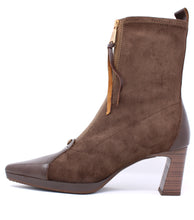 Load image into Gallery viewer, Hispanitas Front Zip Boots Espresso Brown H1265085