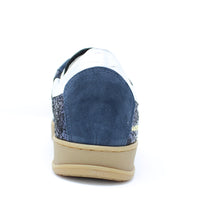 Load image into Gallery viewer, Another Trend Navy Blue Leopard Trainers A034 8727