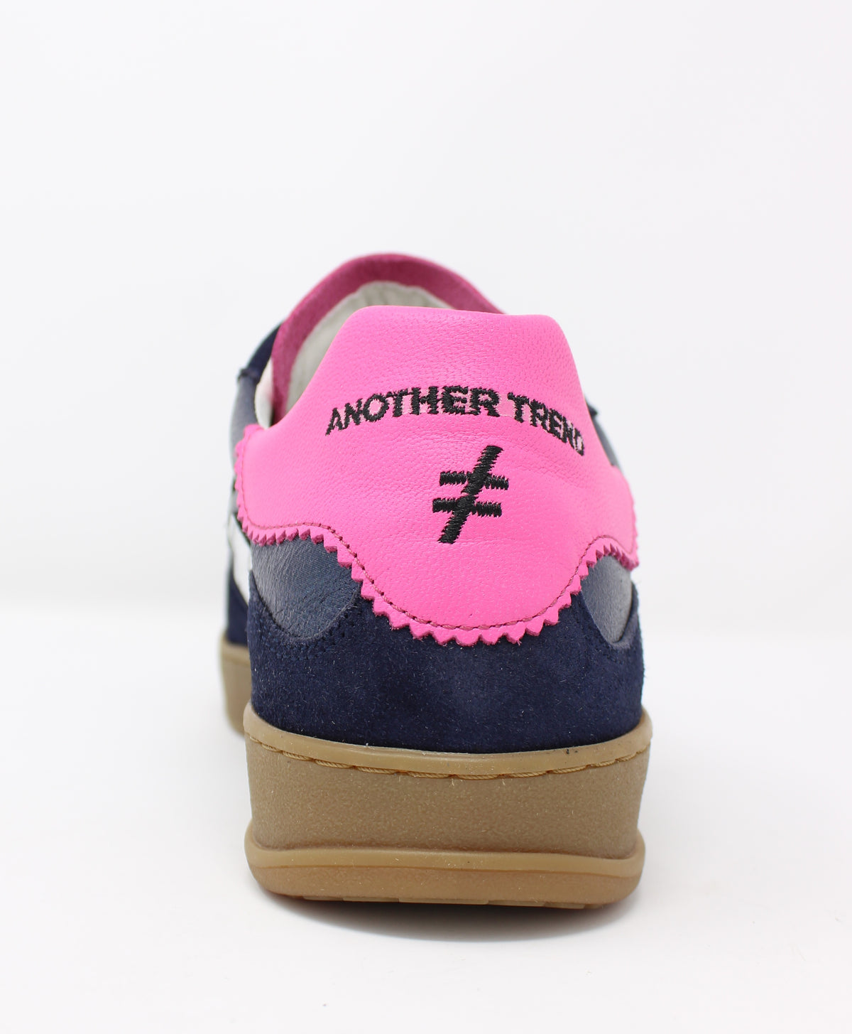 Another Trend Ocean Navy Pink Trainers A03280D2