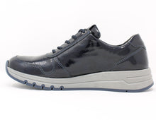 Load image into Gallery viewer, Waldläufer Wide H Fit Navy Trainers 957012 143 194 Notte