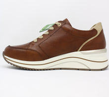 Load image into Gallery viewer, Remonte Brown Wedge Trainers D0T23-24