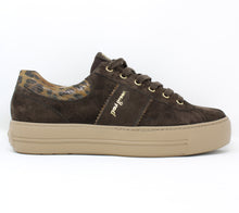 Load image into Gallery viewer, Paul Green Brown Leopard Trainers 5567 001