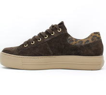 Load image into Gallery viewer, Paul Green Brown Leopard Trainers 5567 001