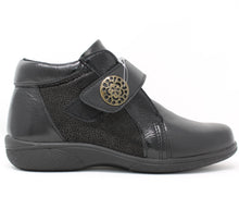 Load image into Gallery viewer, Easy B Black Velcro Boot 75335A