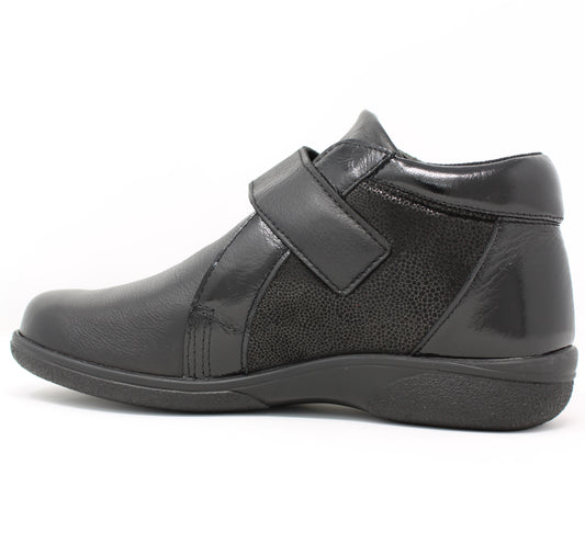 Easy B Black Velcro Boot 75335A