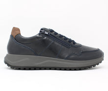 Load image into Gallery viewer, IMac Navy Lace Zip Shoe 85356