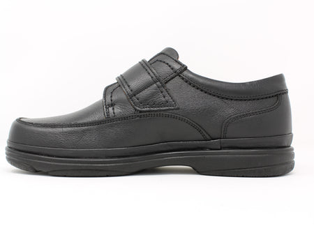 Dubarry Wide Fit Black Velcro Shoe Braston