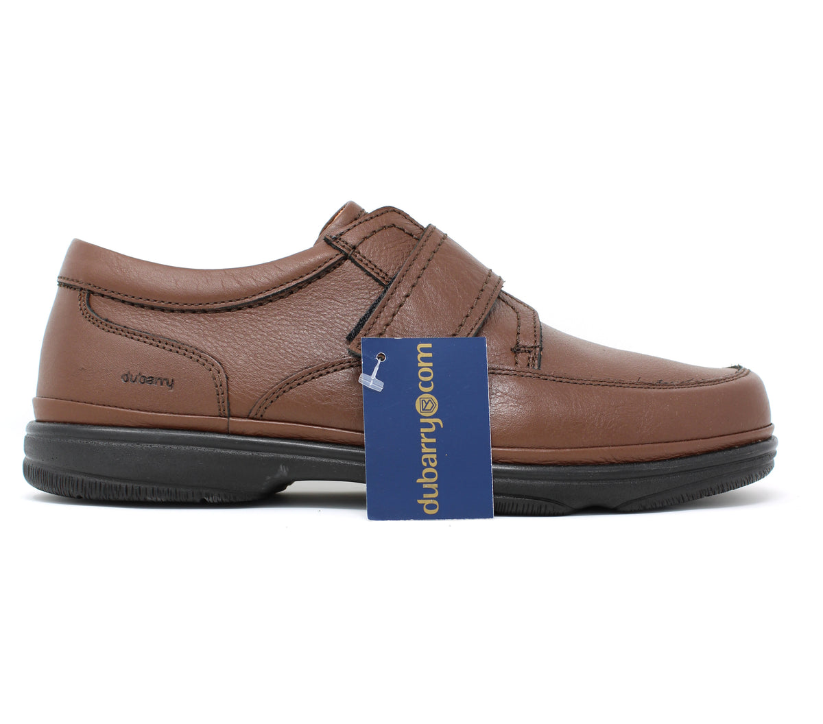 Dubarry Wide Fit Tan Velcro Shoe Braston