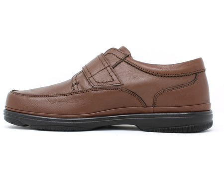 Dubarry Wide Fit Tan Velcro Shoe Braston