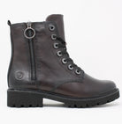 Remonte Brown Leather Boots D8671