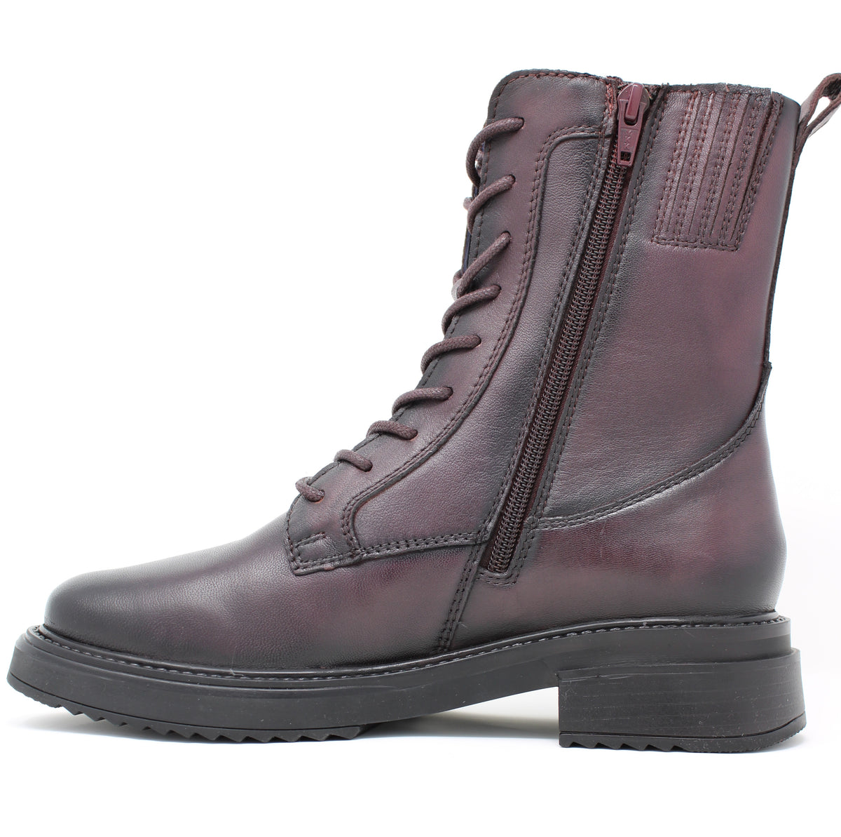 Waldläufer Biker Boots Bordeaux H-Shelly