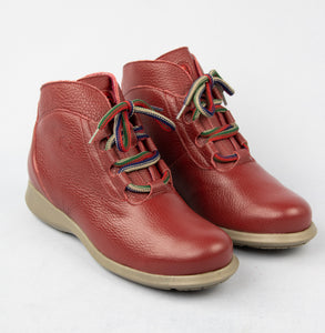 Jose Saenz 2082 Teja Red | Rural Walking Boots with Ergonomic Sole & Antibacterial Lining