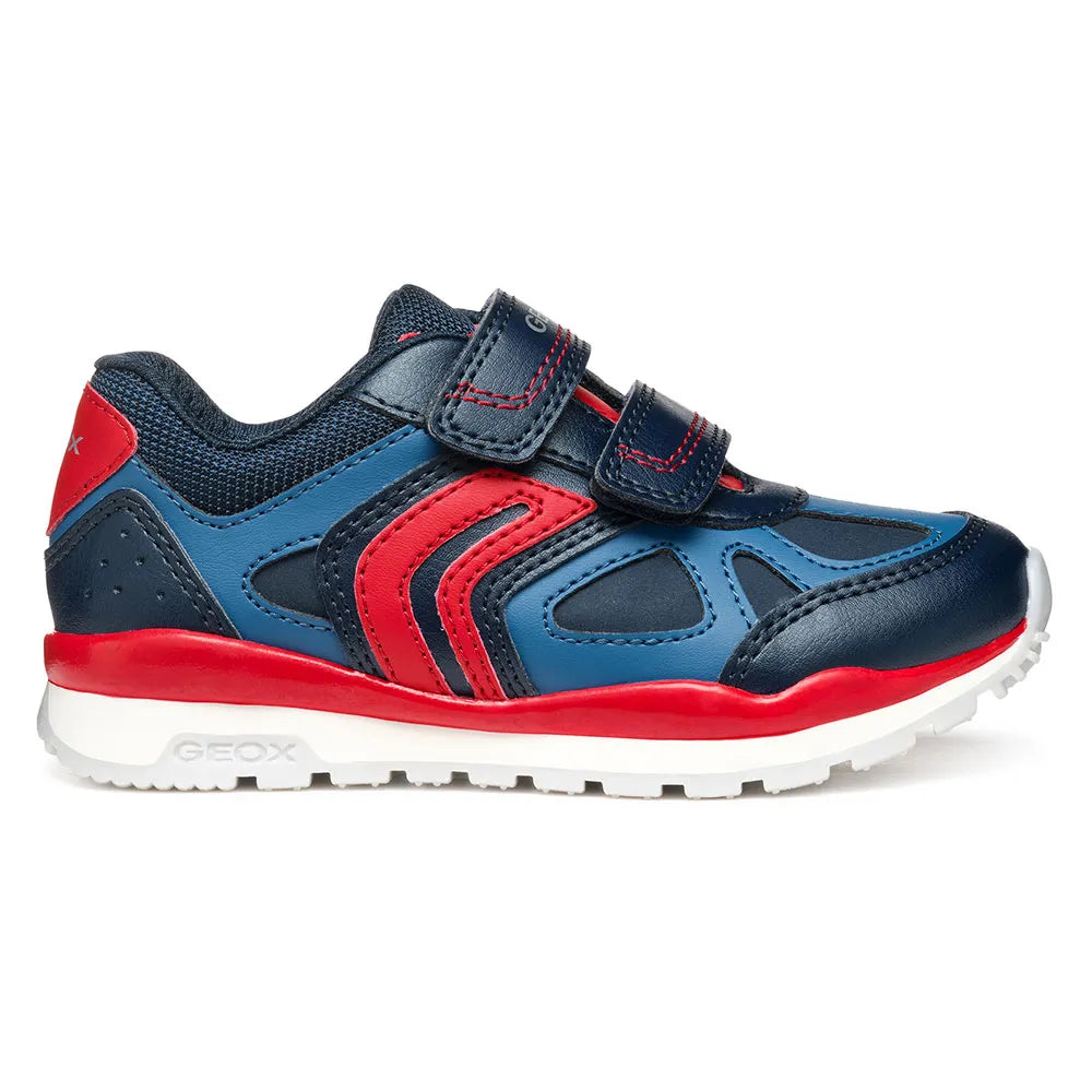 Geox Boys Shoes Navy Red J4515D