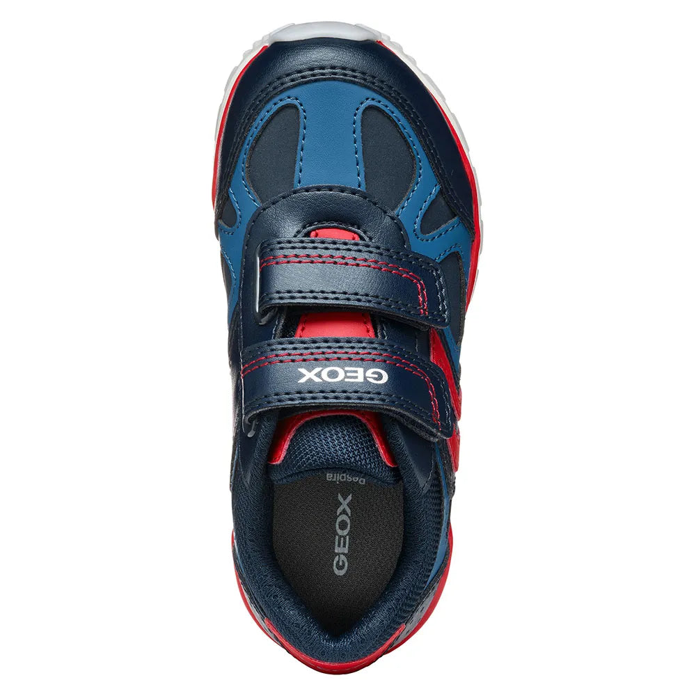Geox Boys Shoes Navy Red J4515D