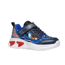 Load image into Gallery viewer, Geox | Assister Boys Velcro Trainers in Navy Royal | J45DZB