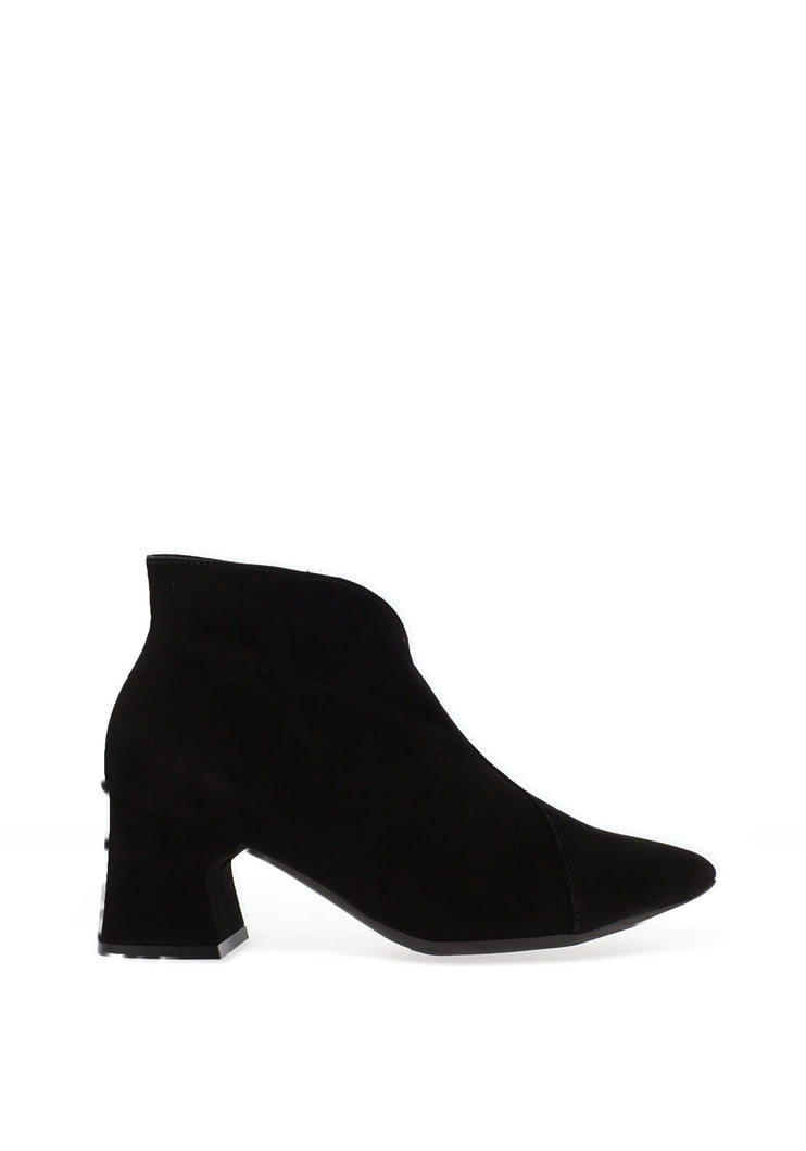 Wonders L-9013 Black Suede Boot