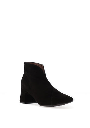 Wonders L-9013 Black Suede Boot