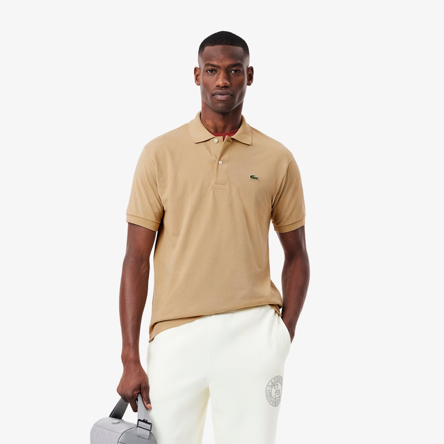 Lacoste Polo Shirt in Beige L1212 02s