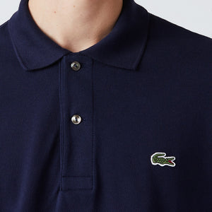 Lacoste L1212 166 | Regular Fit Cotton Pique Polo Shirt in Navy