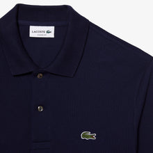 Load image into Gallery viewer, Lacoste Navy Long Sleeve Polo L1312 166