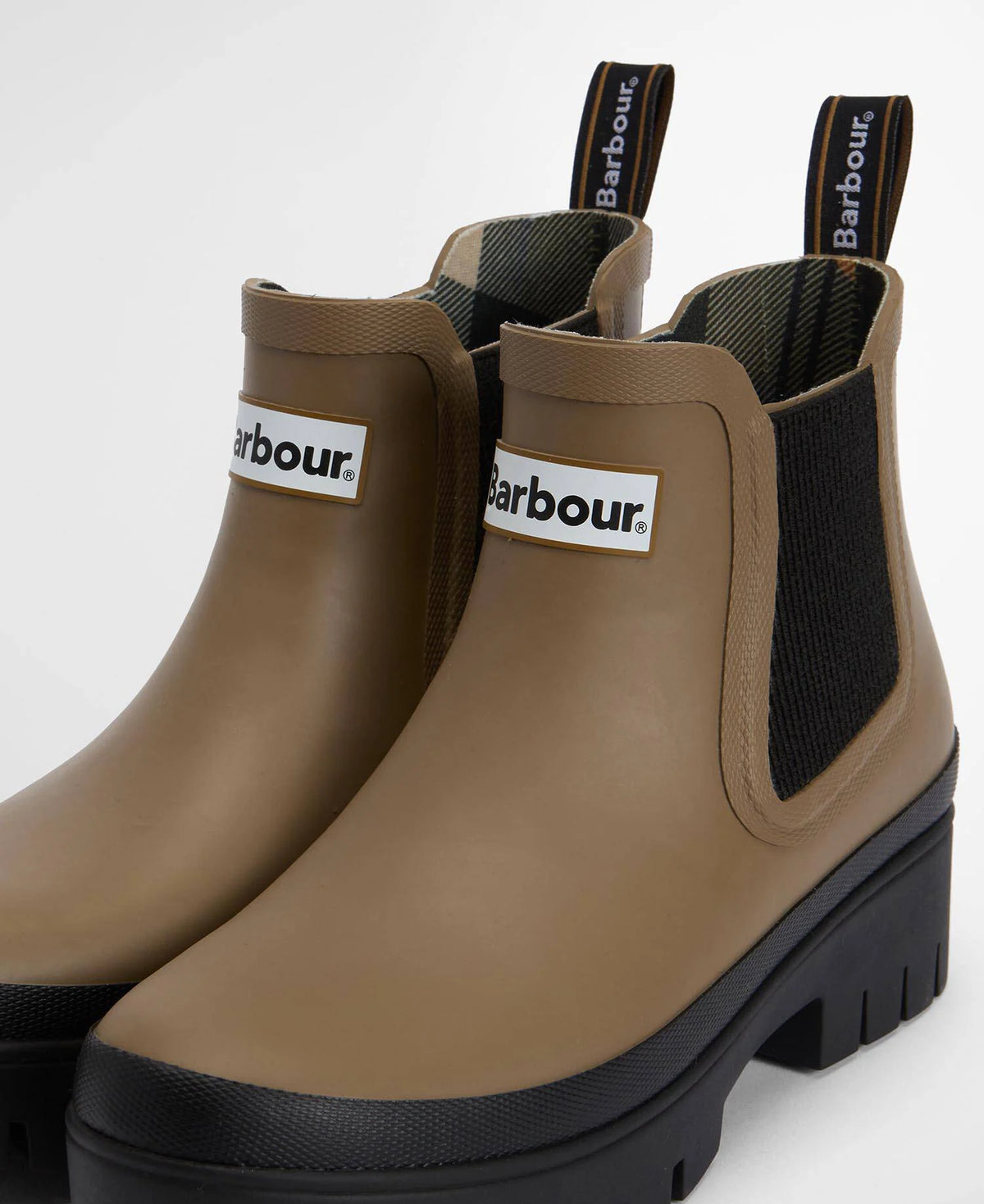 Barbour Halton Wellingtons Militar Brown LRF01000