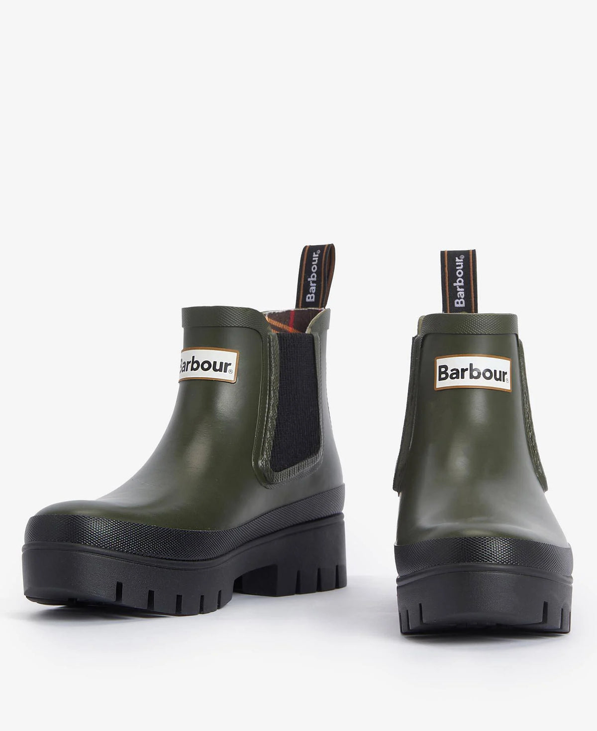 Barbour Halton Wellingtons Olive LRF01000